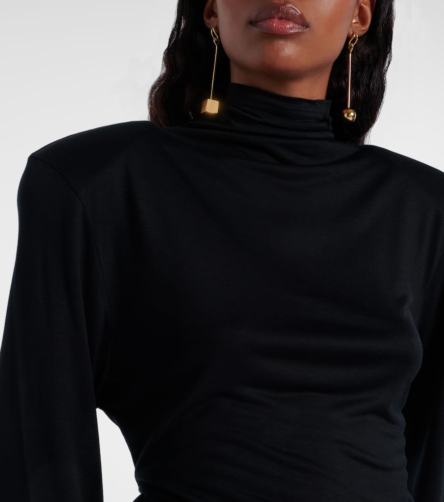 Turtleneck minidress