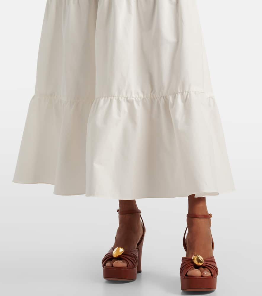 Cotton maxi dress