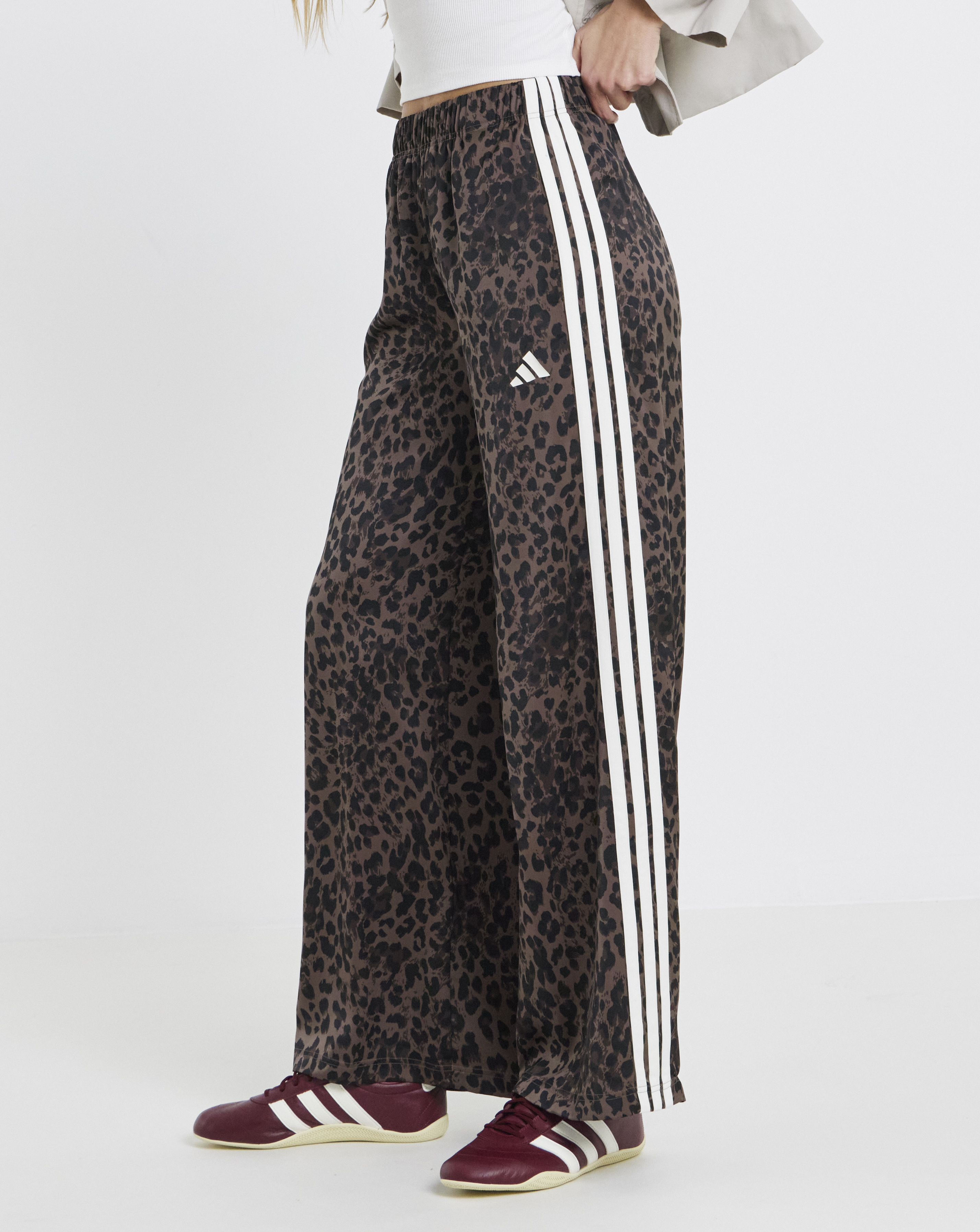 Adidas Leopard Wide Leg Pant