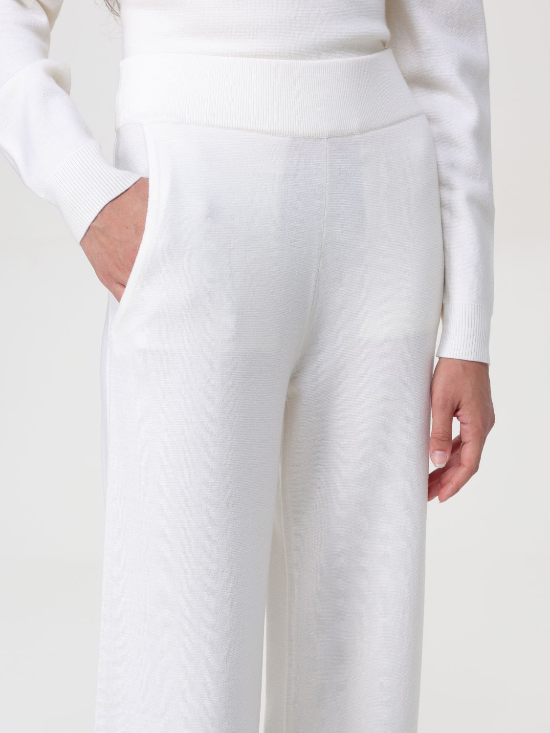 Pants Woman color White