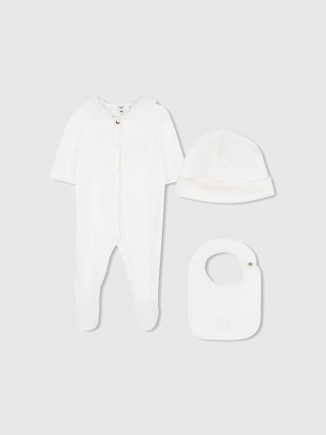 Tracksuit CHLOÉ Kids color White