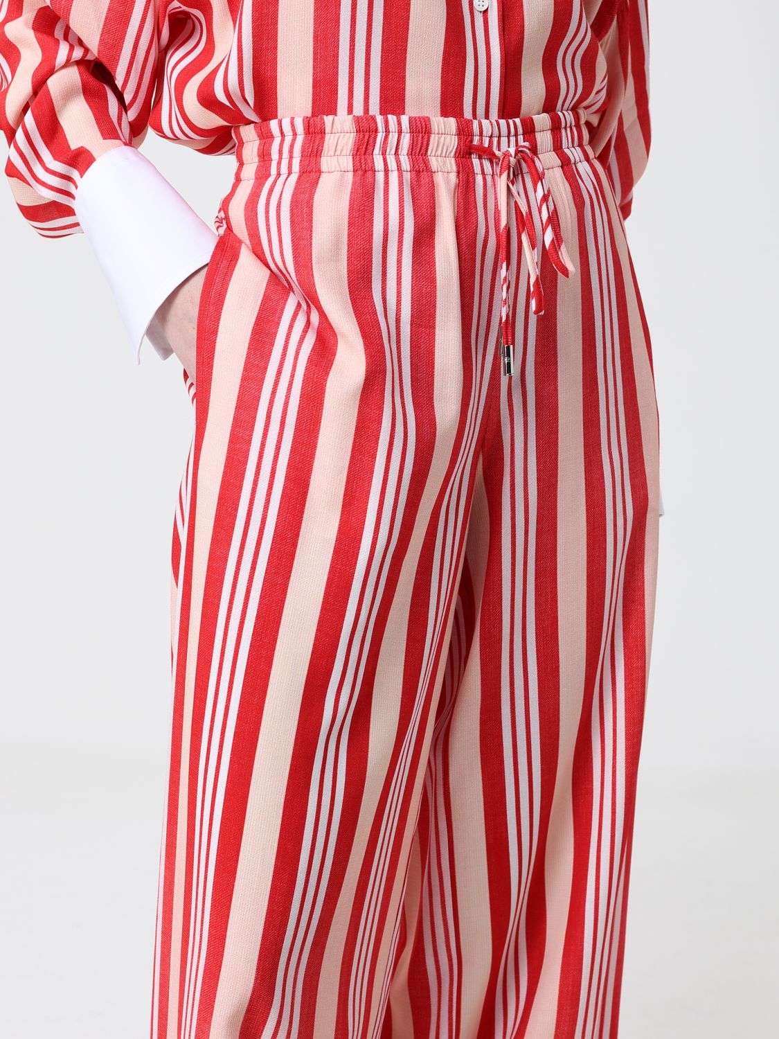 Pants Woman color Red
