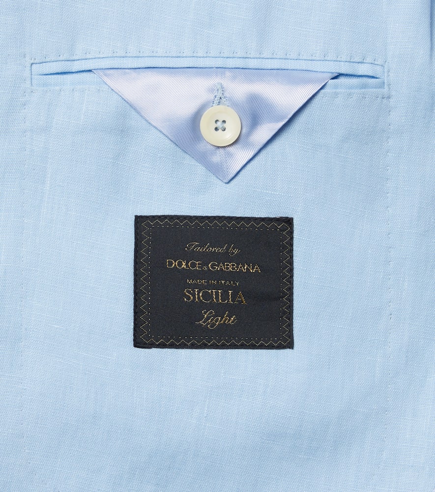 Sicilia linen blazer