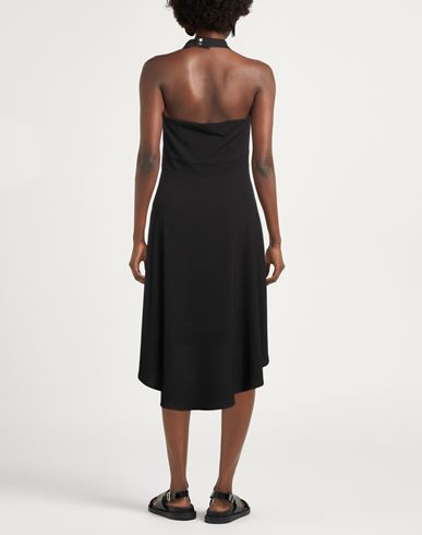 Woman Mini dress Black Size M Polyester, Elastane