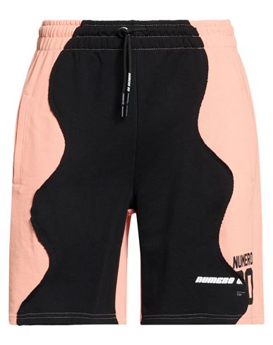 Man Shorts & Bermuda Shorts Salmon pink Size S Cotton, Nylon