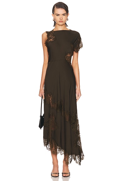 A.L.C. Alessia Dress in Military - Olive. 0 also , 4