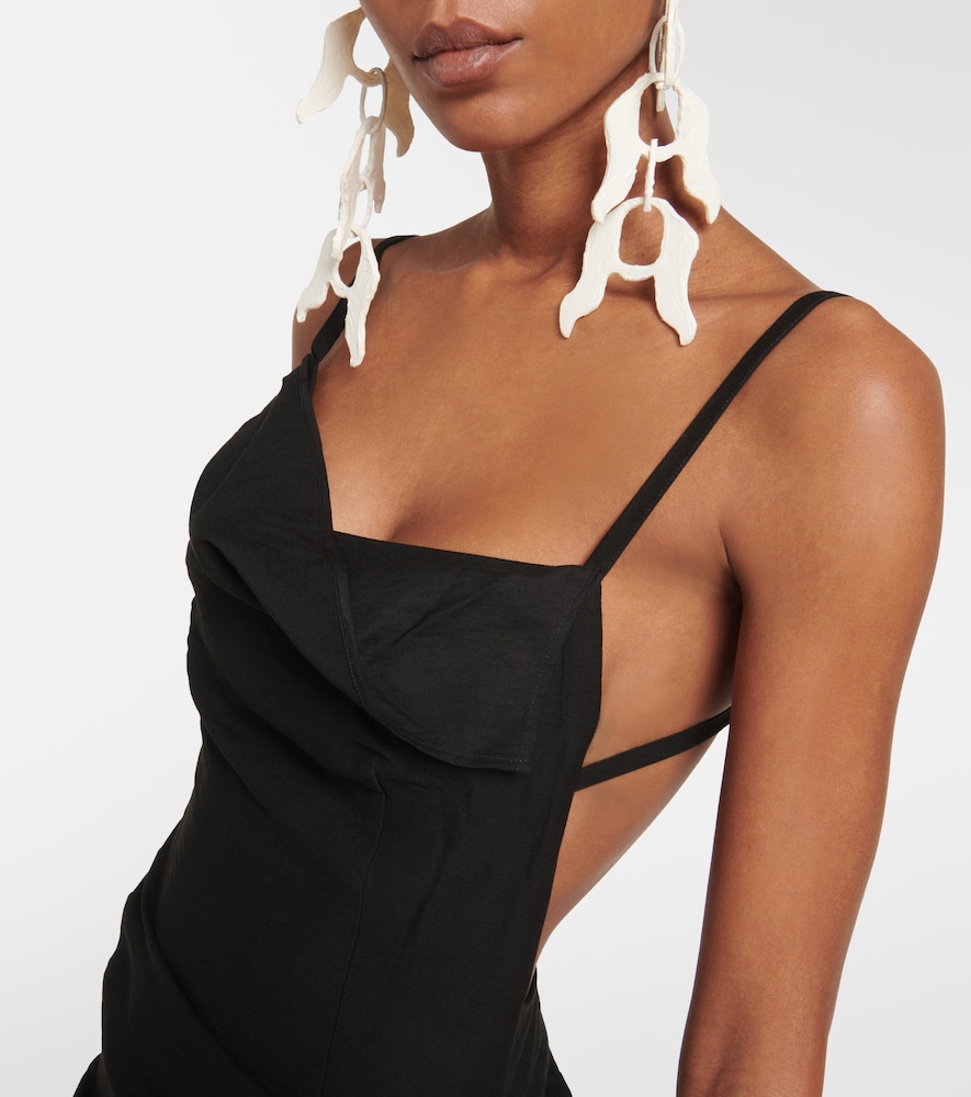 La Robe Saudade voile maxi dress
