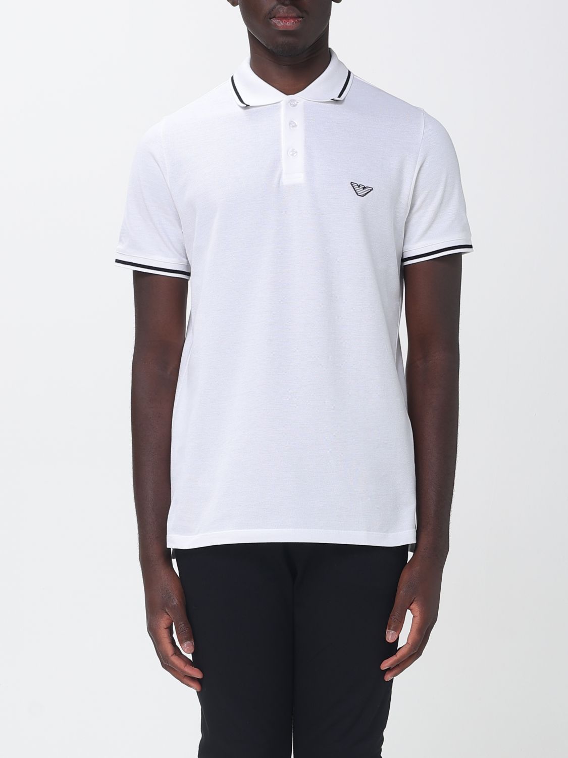 Polo Shirt Men color White