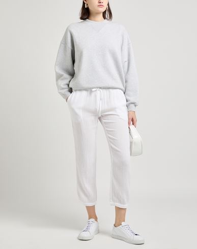 Woman Pants White Size XS Cotton