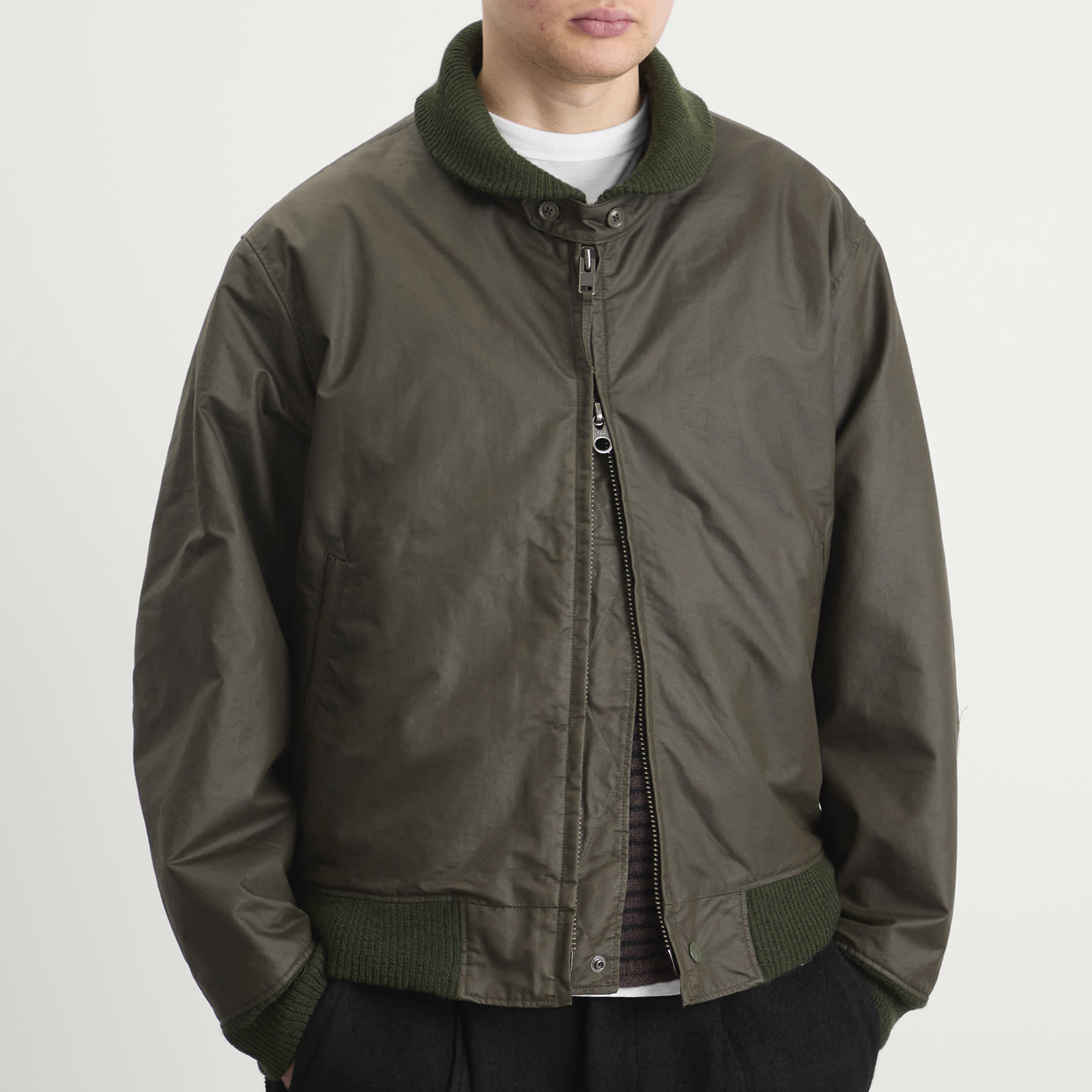 Men's Waxed Cotton LL Jacket Olive