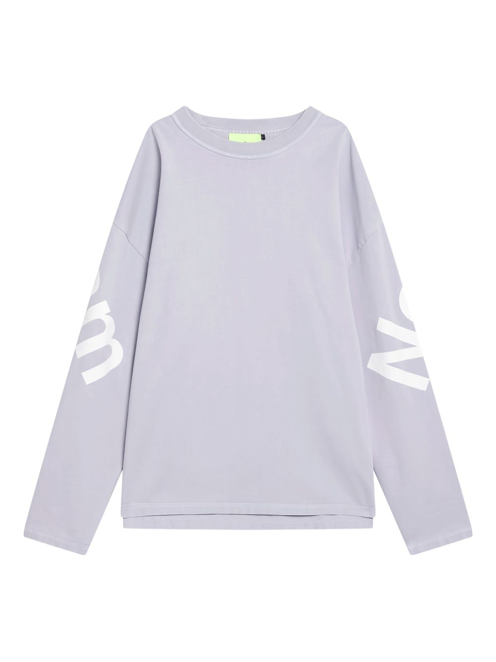 NEW AMSTERDAM logo-print long-sleeve T-shirt - Purple
