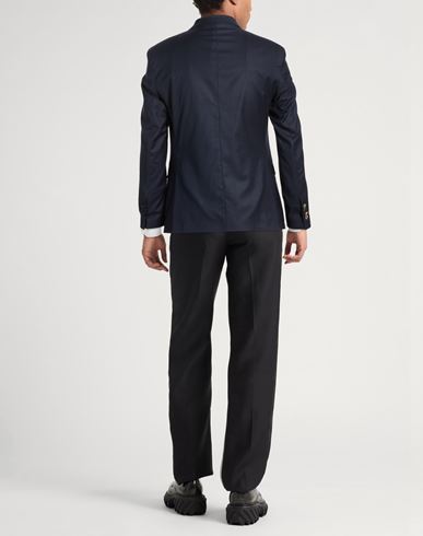 Family First Milano Man Blazer Navy Size 34 Polyester, Wool, Elastane