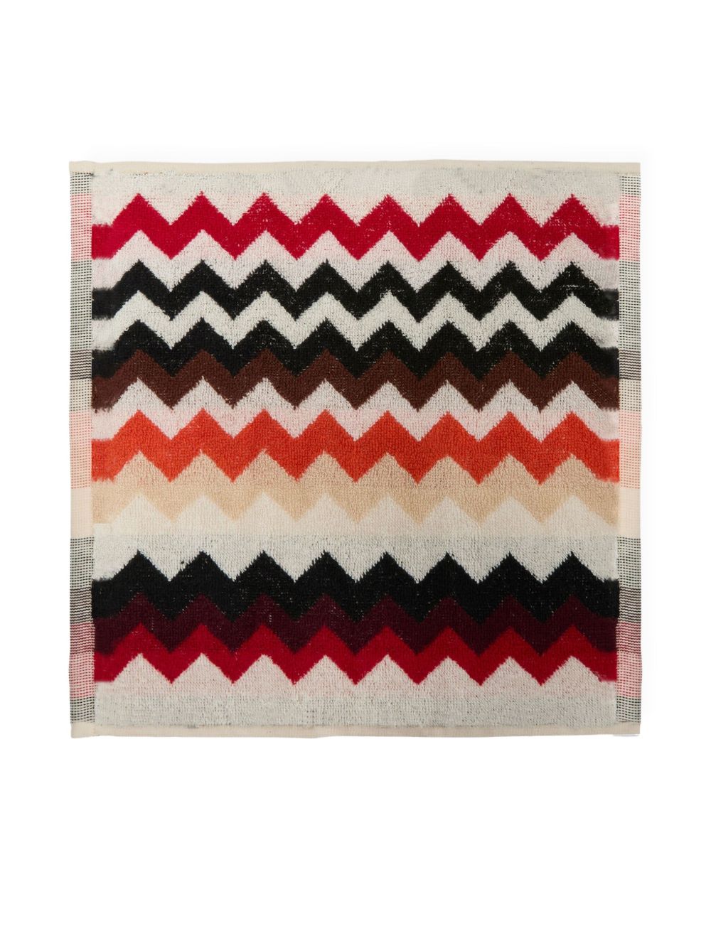 Best zigzag-woven face-towel (set of six) - Neutrals