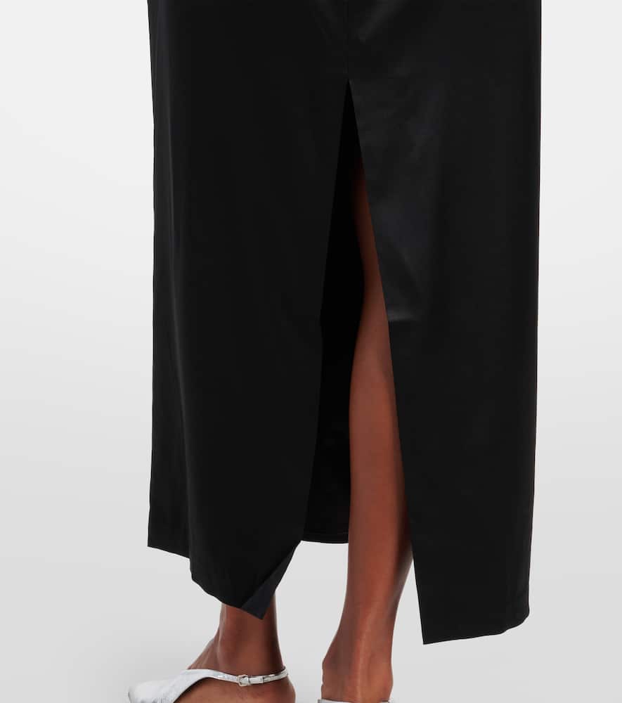 Sonora Evening silk-blend satin midi dress