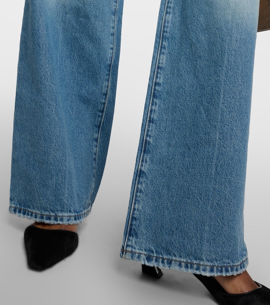 Le Jane high-rise wide-leg jeans