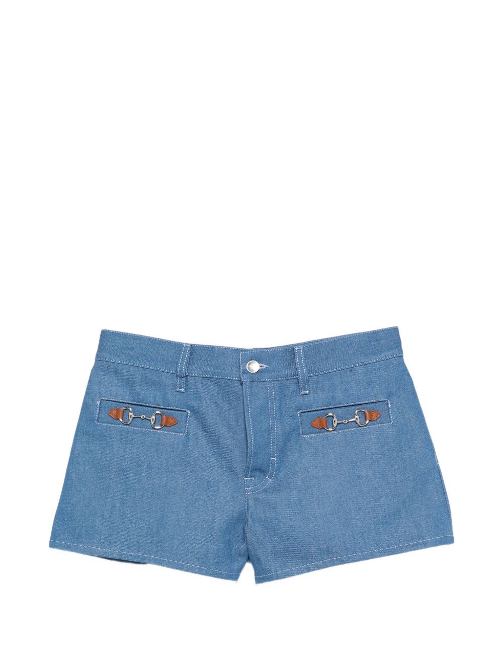 Denim Cotton Shorts
