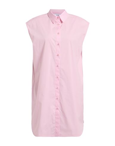 Woman Mini dress Pink Size 6 Cotton, Polyamide, Elastane