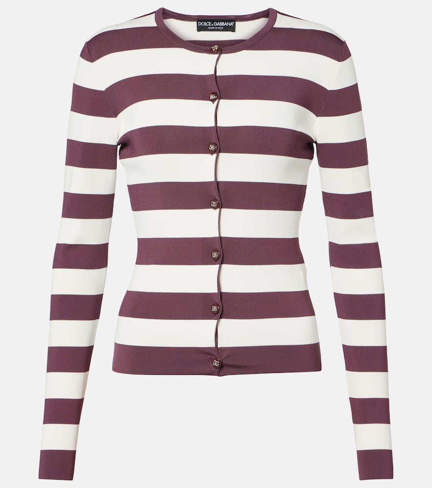 Striped cardigan