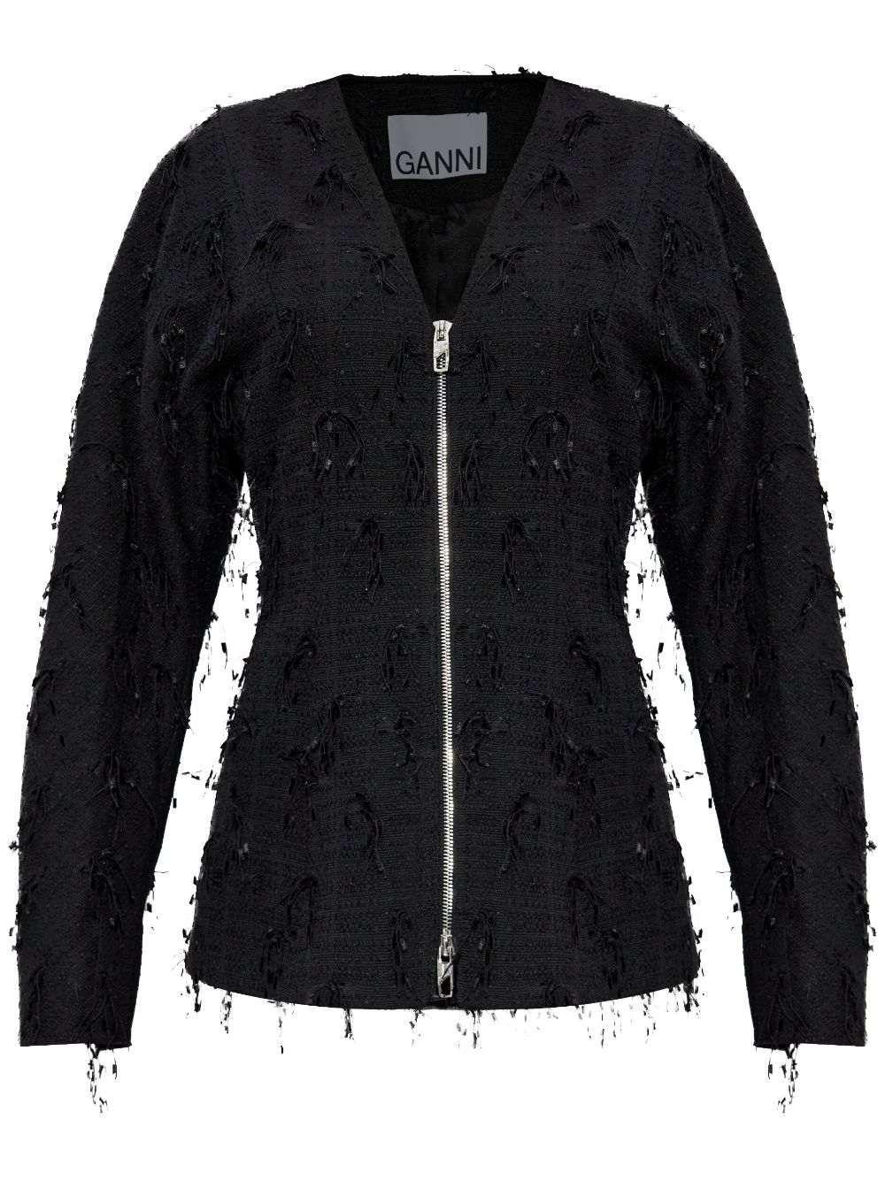 Tweed blazer - Black