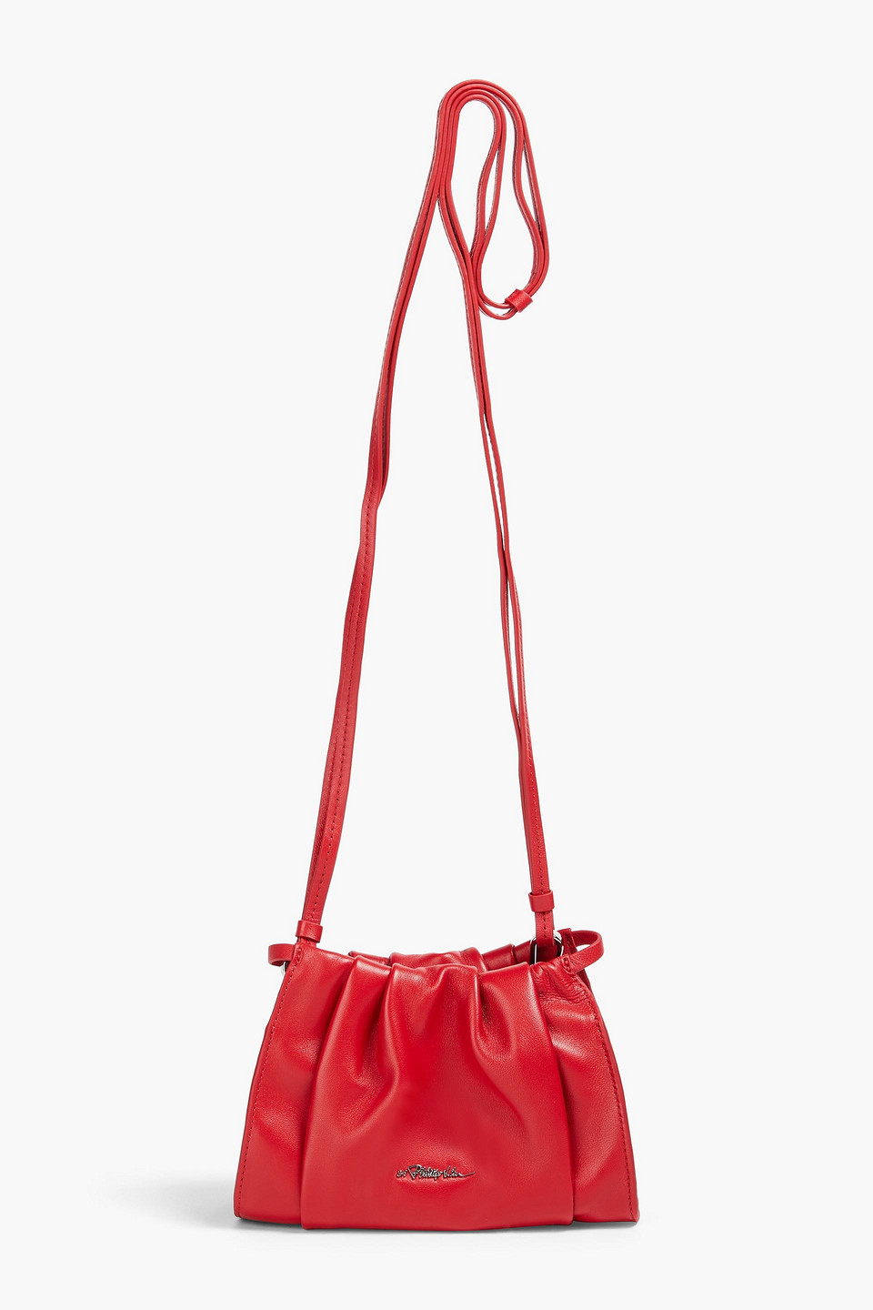 Blossom mini leather crossbody bag