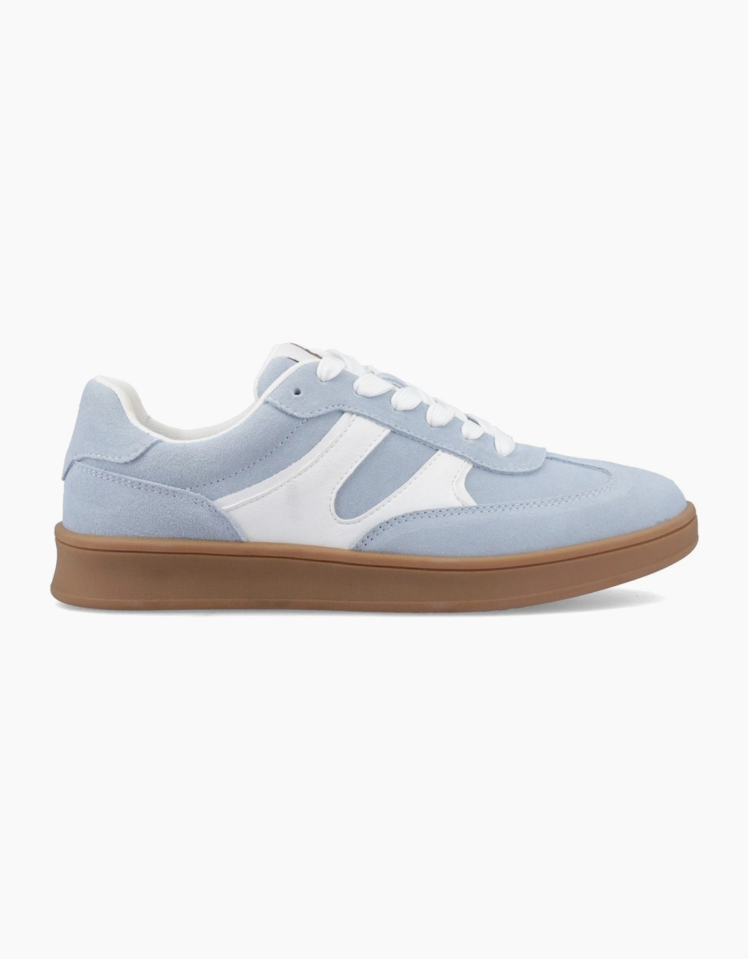 Women's Hush Puppies Maura Suede Women's Blue Trainer