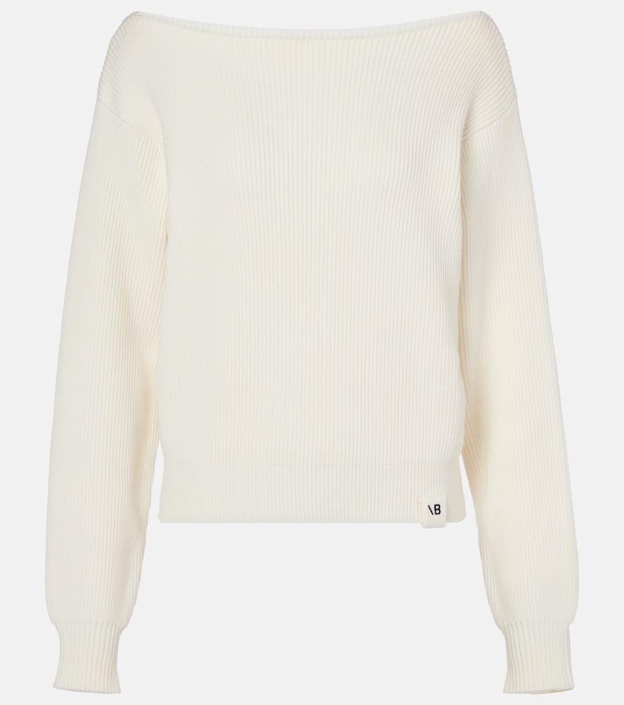 Cotton and silk-blend sweater