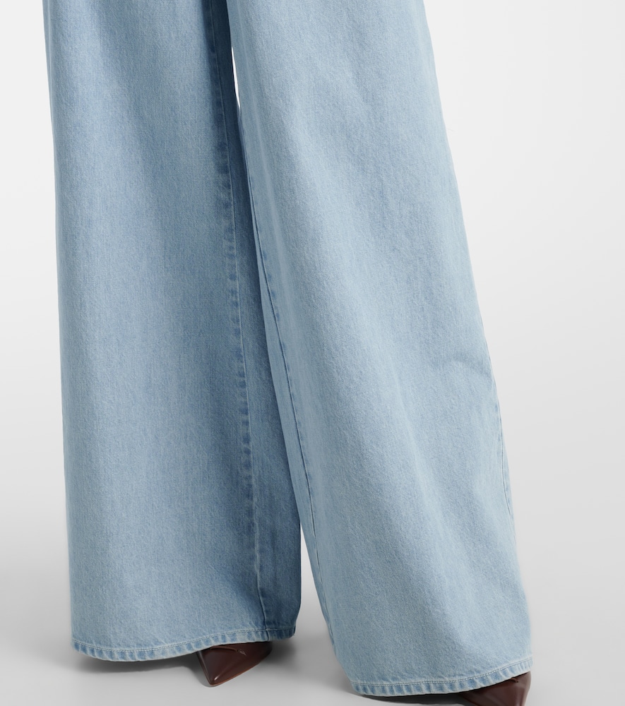 Affari high-rise wide-leg jeans
