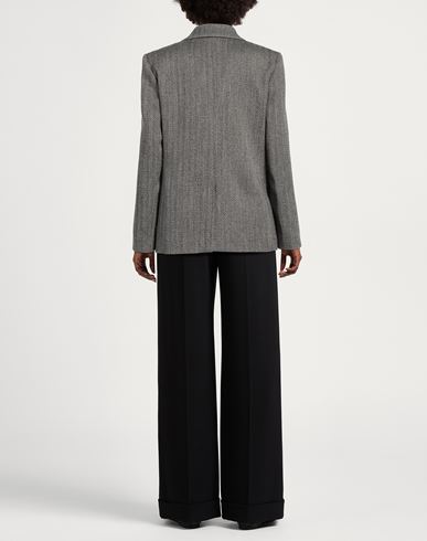 Woman Blazer Black Size 4 Polyester, Viscose, Elastane