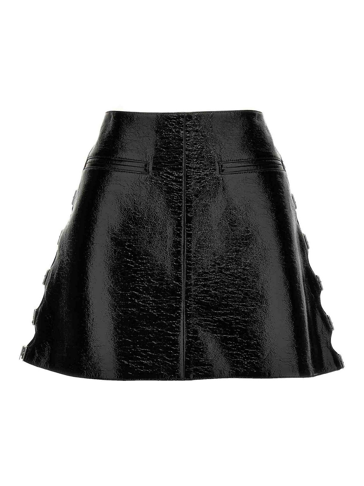 Vinyl Miniskirt