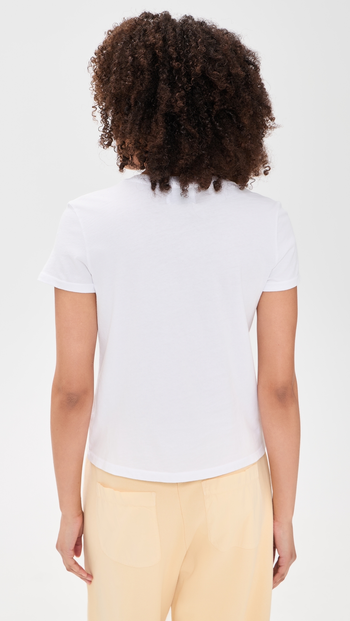 Peaches and Cream Tee White