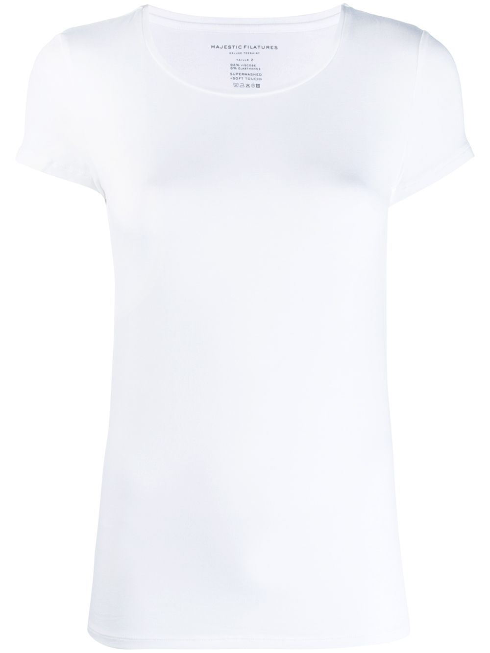 Majestic Filatures round neck T-shirt - White