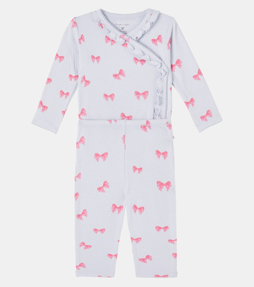 Konges Sløjd Baby cotton bodysuit and pants set