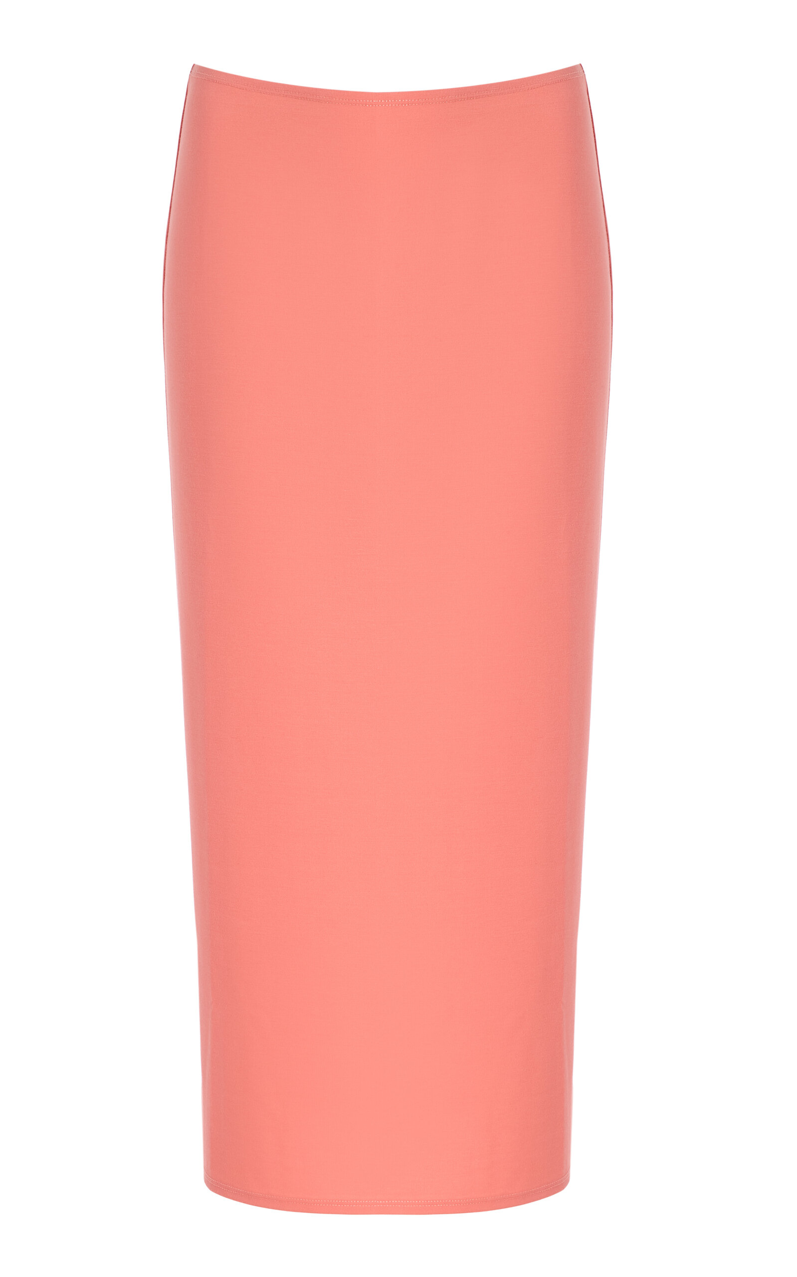 Exclusive Tube Rib-Knit Midi Skirt