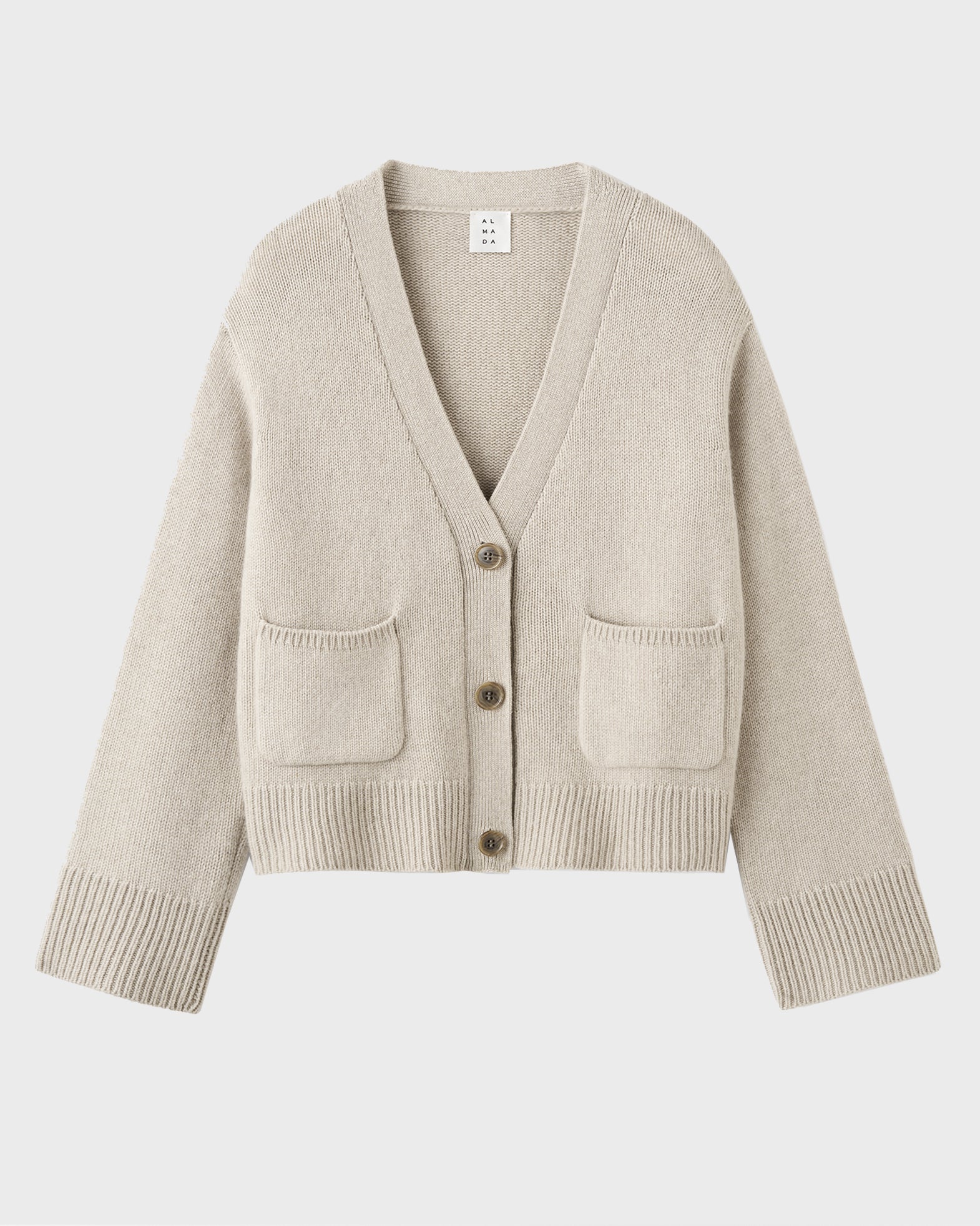 Almada Cardigan Beja Taupe