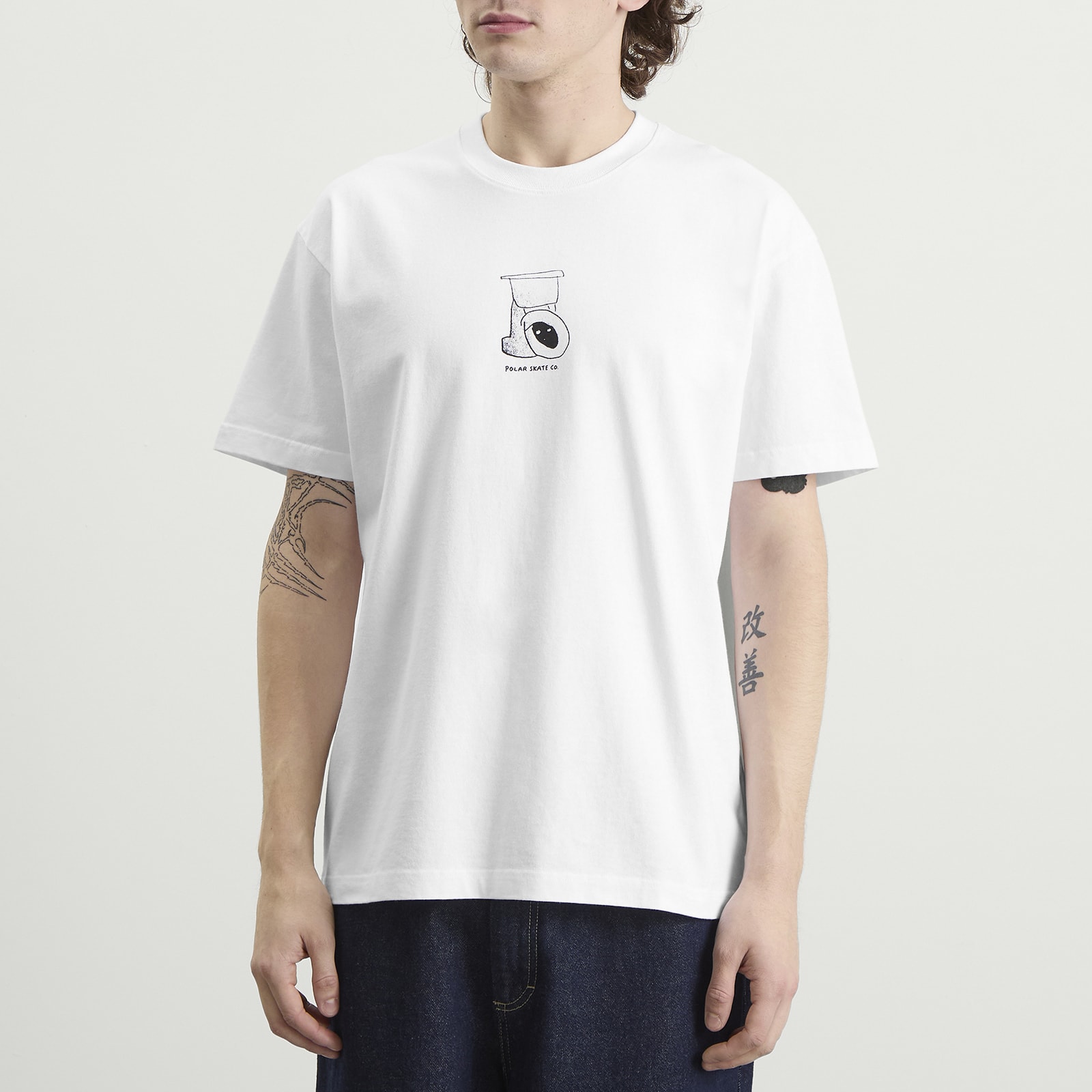 Men's Toilet T-Shirt in White