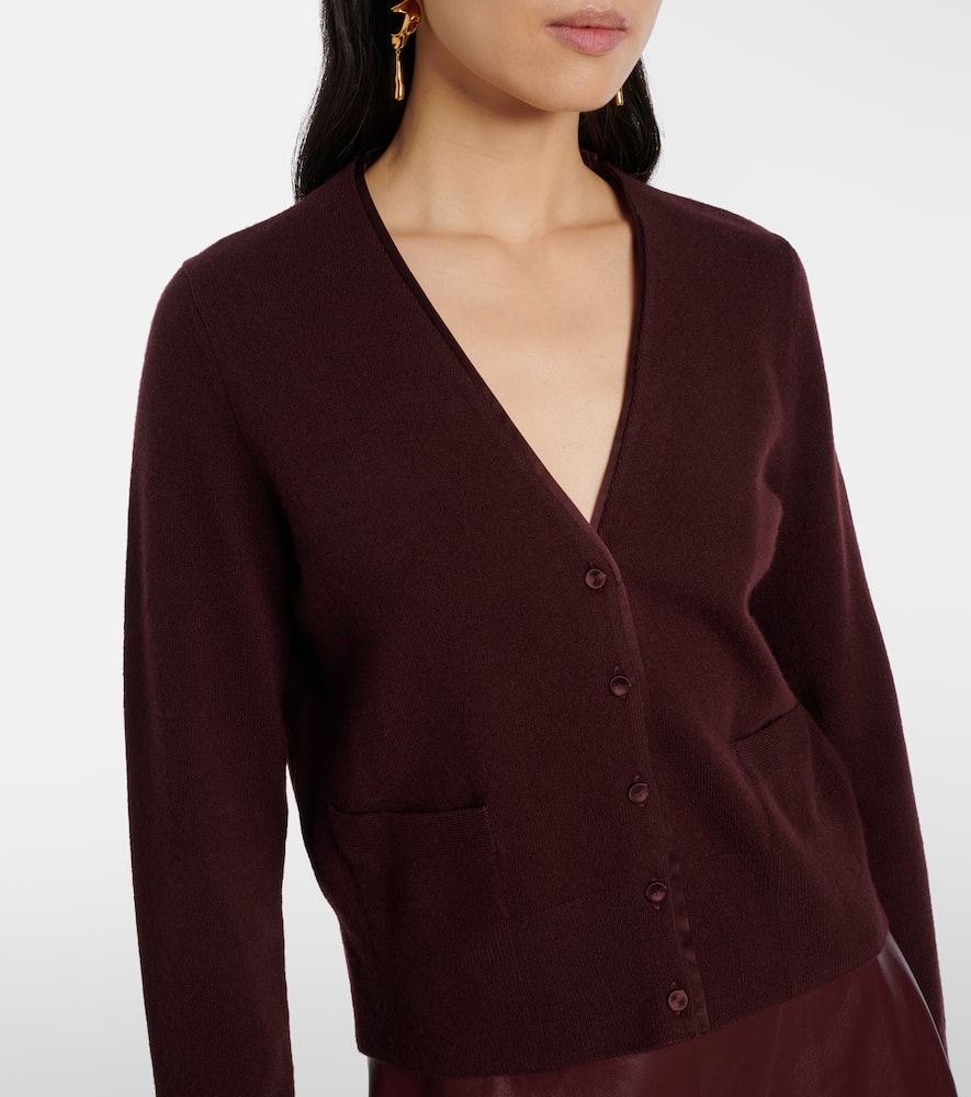 Wool and cashmere-blend cardigan