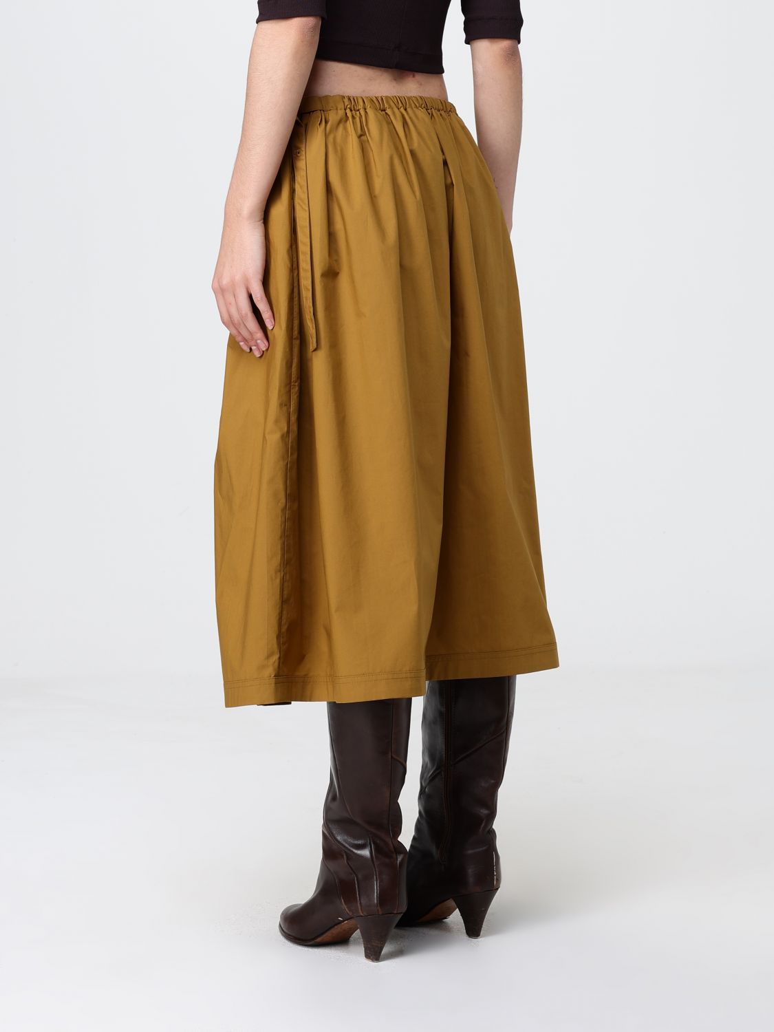 Skirt Woman color Brown
