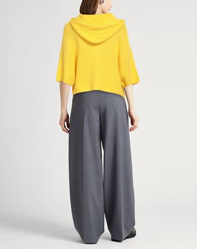 Woman Sweater Yellow Size L Cashmere