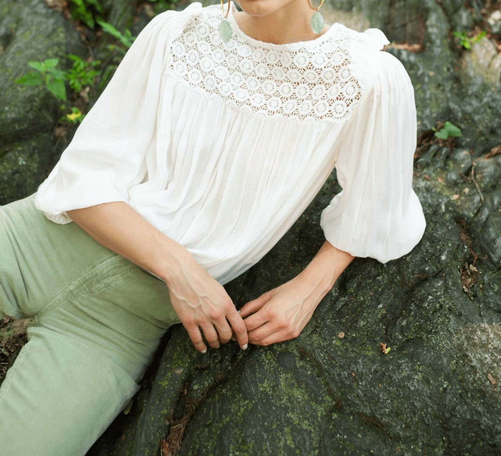 Ulla Blouse In Beige