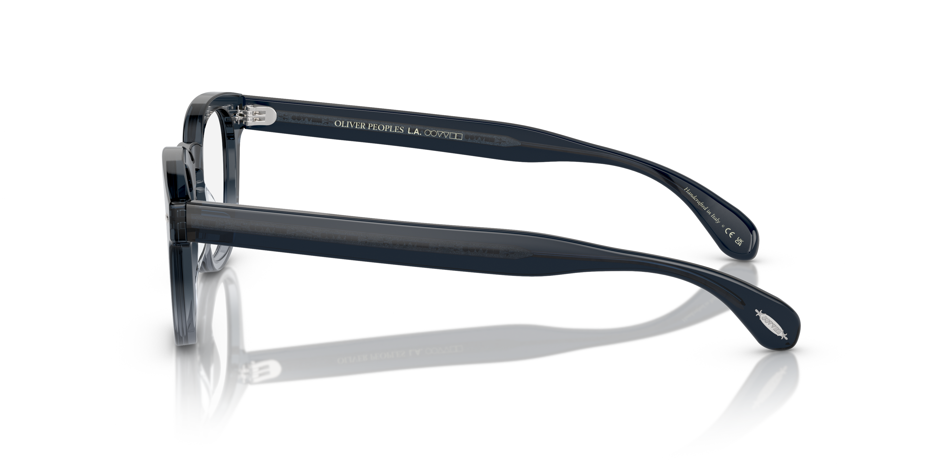 Oliver Peoples Unisex Oliver Peoples OV5036 SHELDRAKE 1777 Optische Fassungen Acetat Blau Transparent Pantos Norma