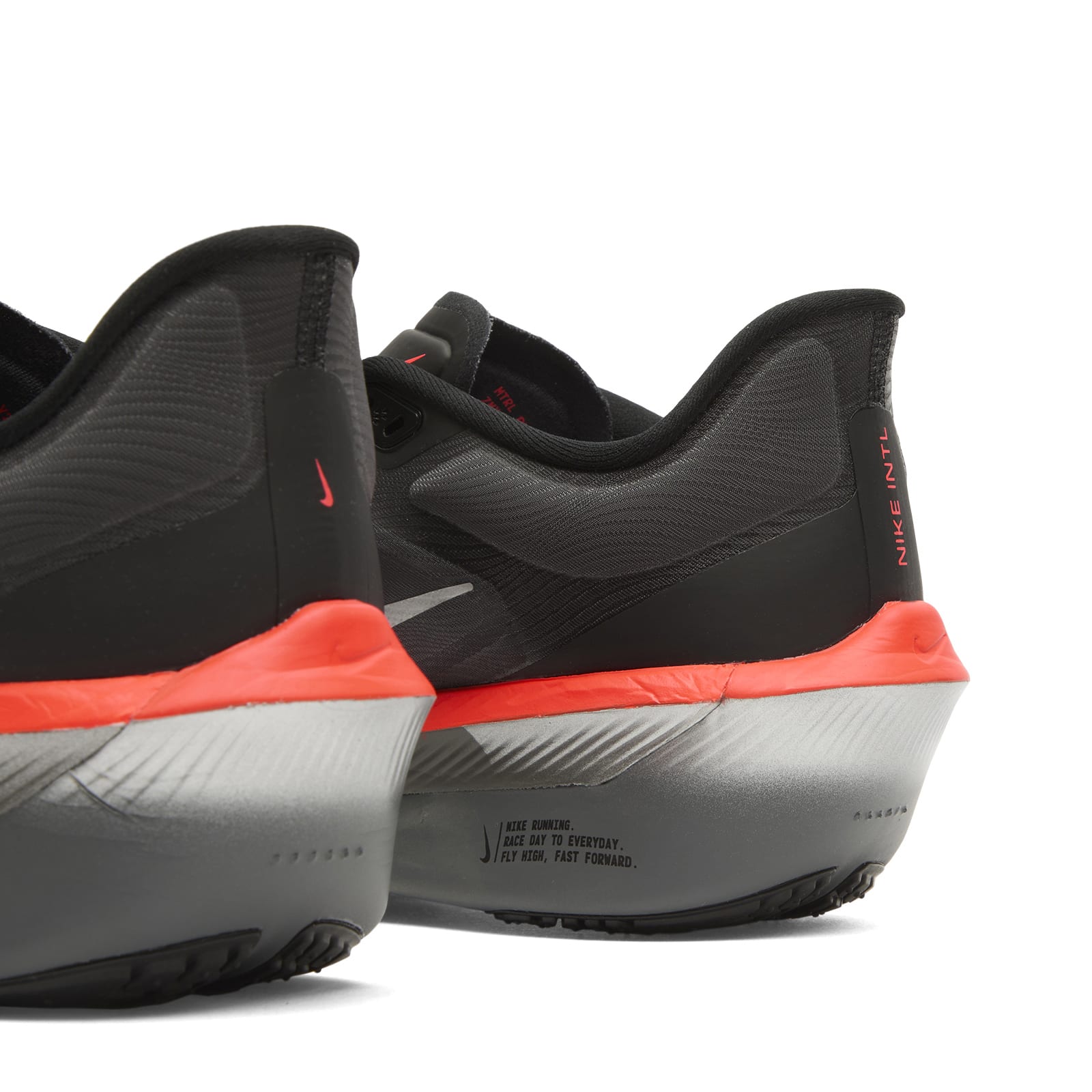 Nike Men's Zoom Fly 6 Sneaker Black/Crimson/Iron Grey