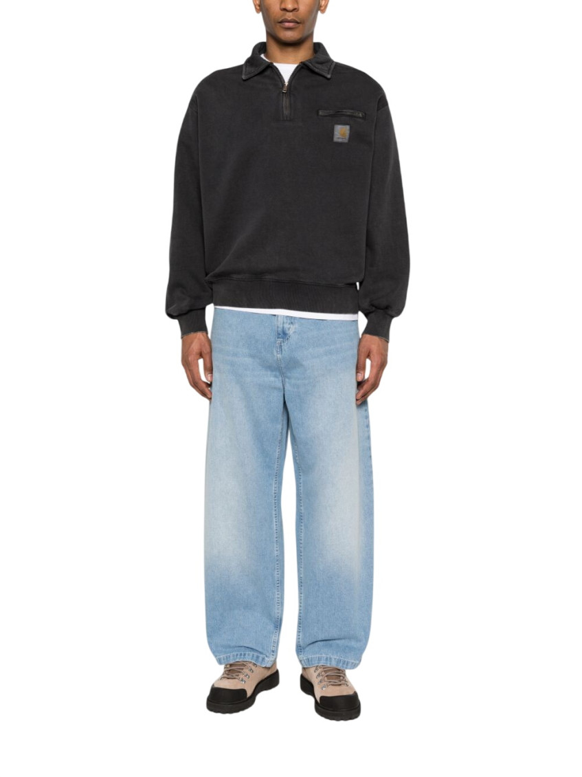 Carhartt Wip - brandon cotton trousers wide leg design