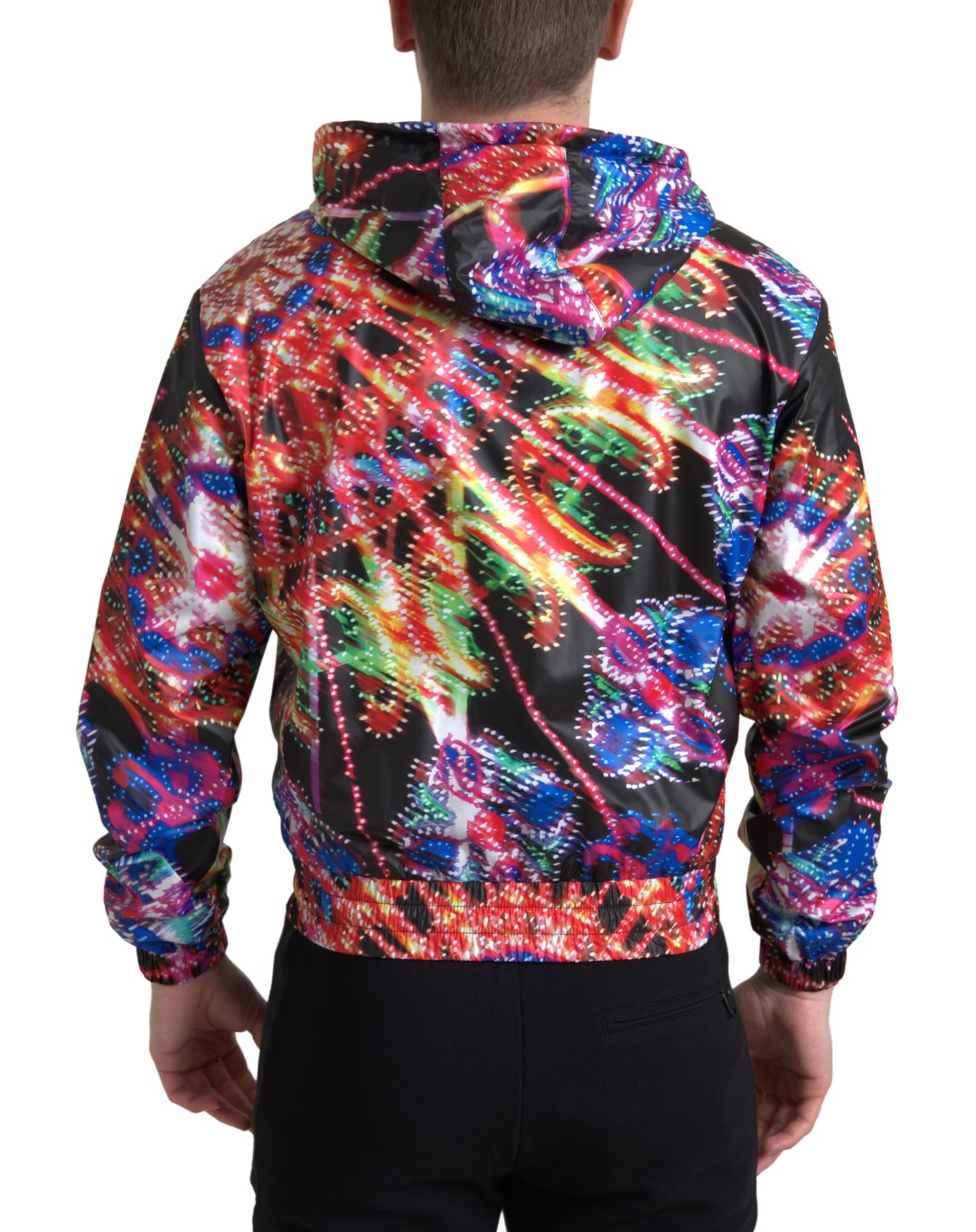 Multicolor Printed Hoodie — Multicolor