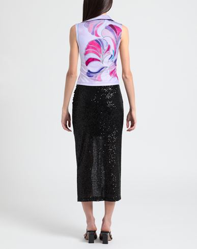 Woman Top Lilac Size M Recycled polyester, Elastane