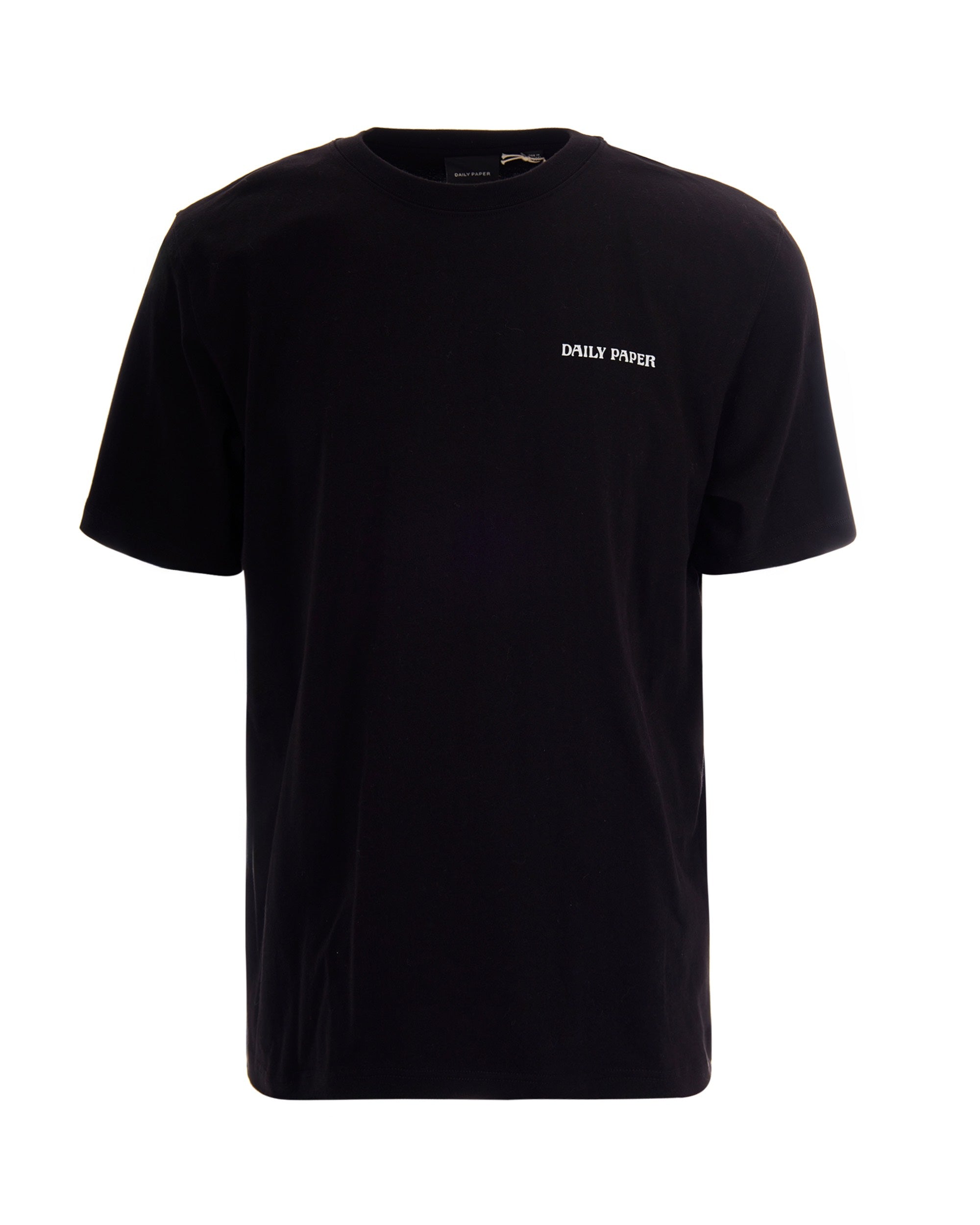 Logo-Embroidered Cotton T-Shirt — Black