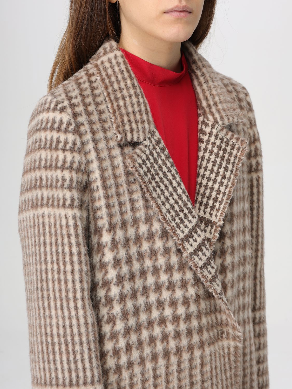 Single-breasted coat - Neutrals