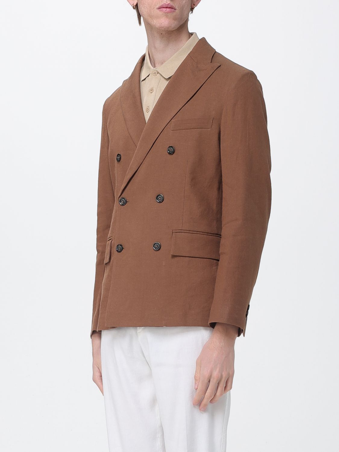 Jacket Men color Hazel