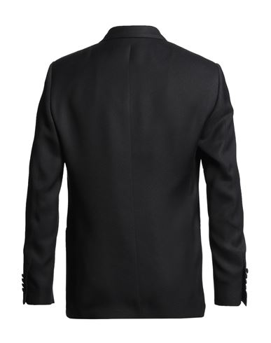 Man Blazer Black Size 40 Viscose
