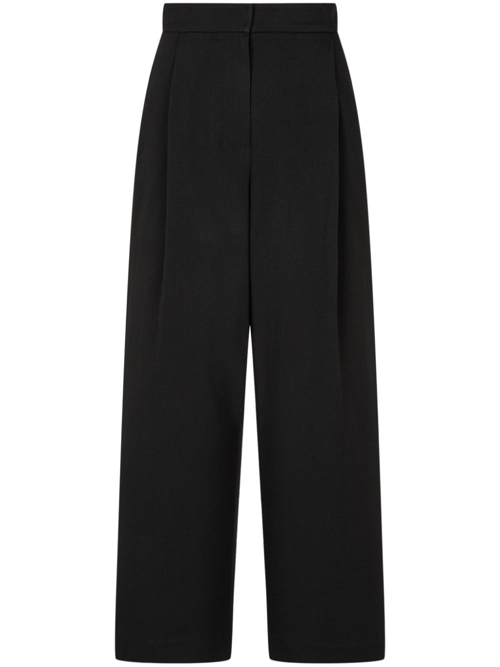 Pleated trousers - Black