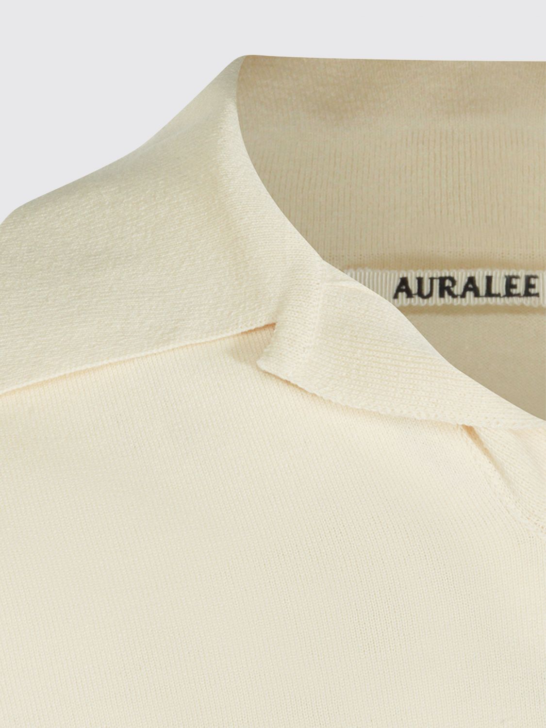 Polo Shirt Men color Ivory